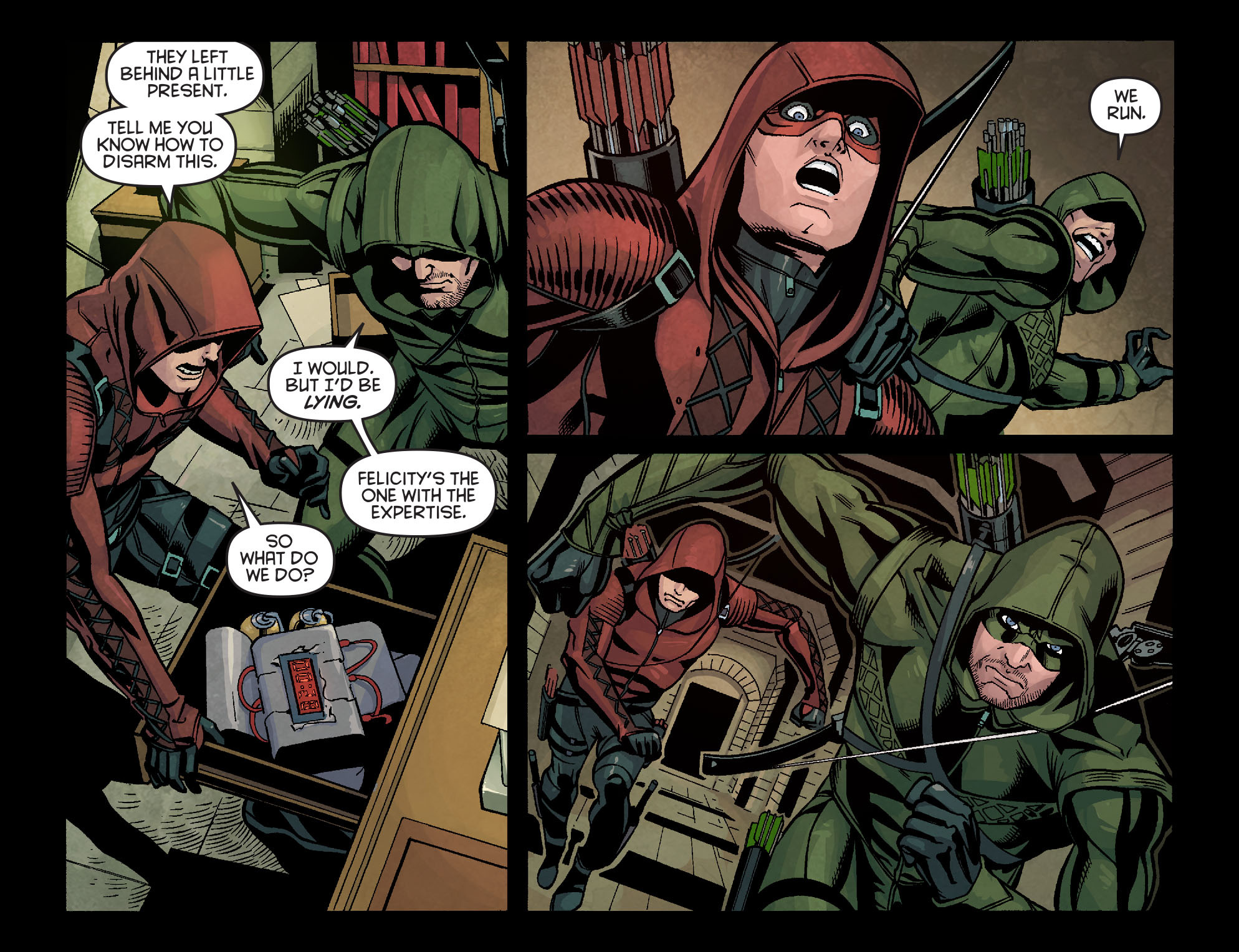 Read online Arrow: Season 2.5 [I] comic -  Issue #13 - 7