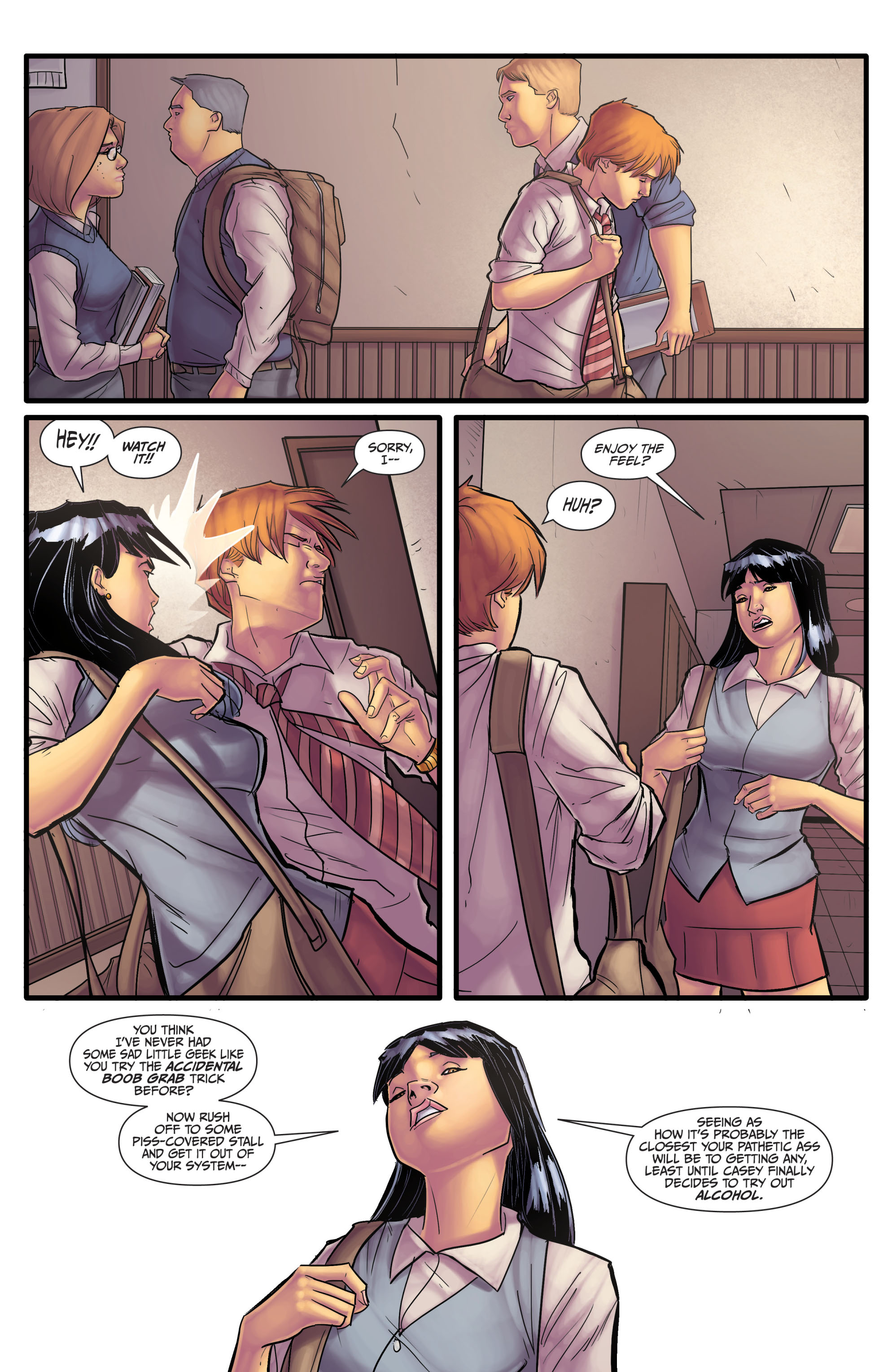 Read online Morning Glories comic -  Issue #14 - 12