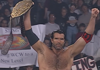 WCW Uncensored 1998 - Scott Hall challenged Sting for the WCW title 