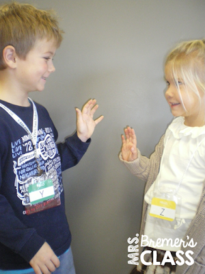 Hello My Name Is... activities to practice the alphabet, number recognition, and sight words in Kindergarten