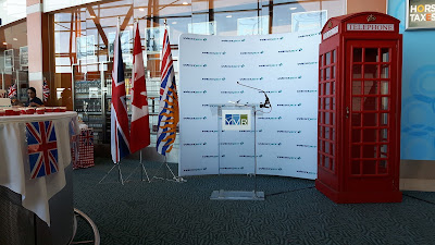 westjet inaugural london flight westjet london flight inaugural