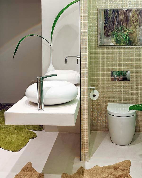 Inspired by nature bathroom design