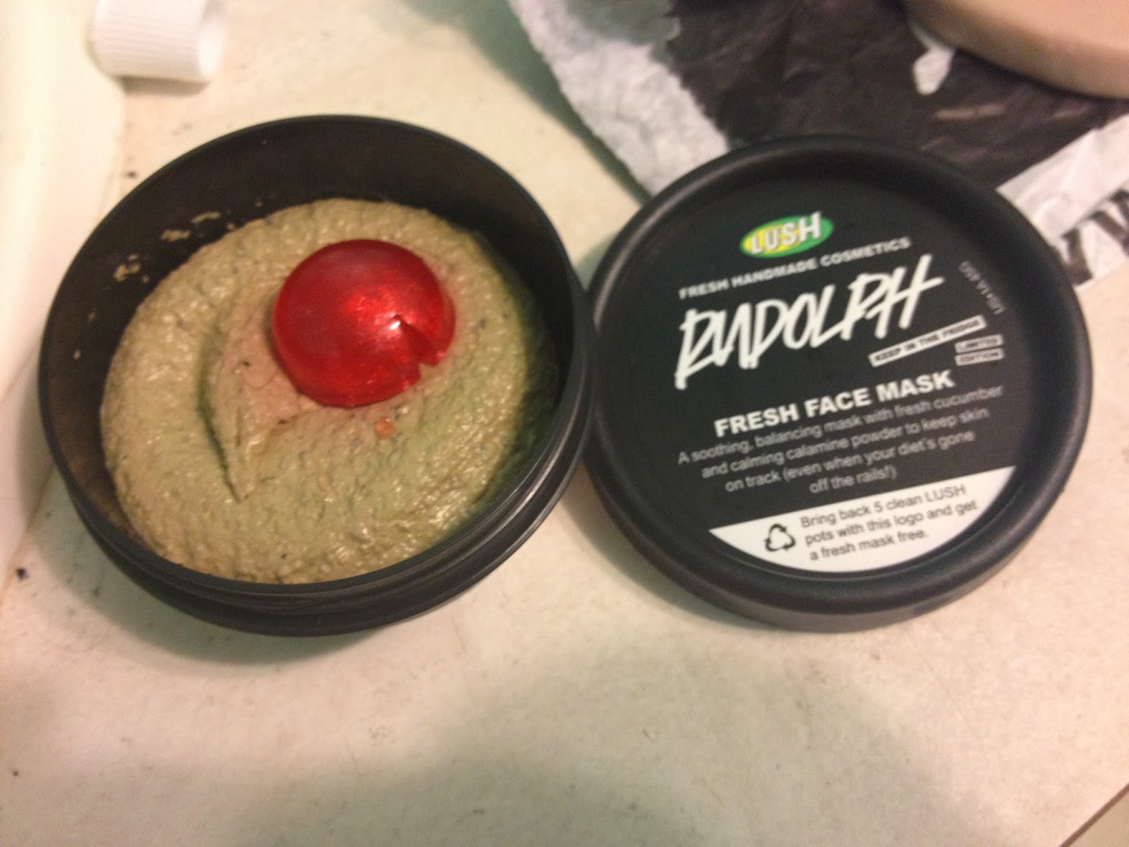 Lush Reviews A Fresh Face Mask Review