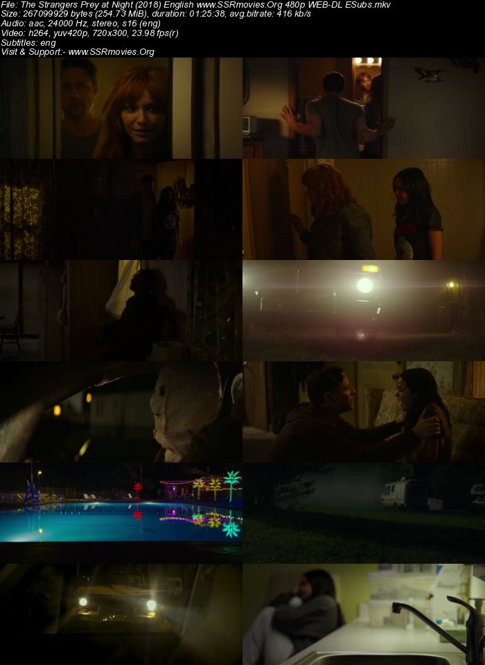 The Strangers: Prey at Night (2018) English 480p WEB-DL