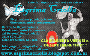 Clase Abierta Esgrima Criolla (7/9/13)