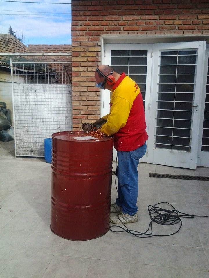 Construye Tu: Horno de Tambor Horizontal (fotosecuencia paso a paso)