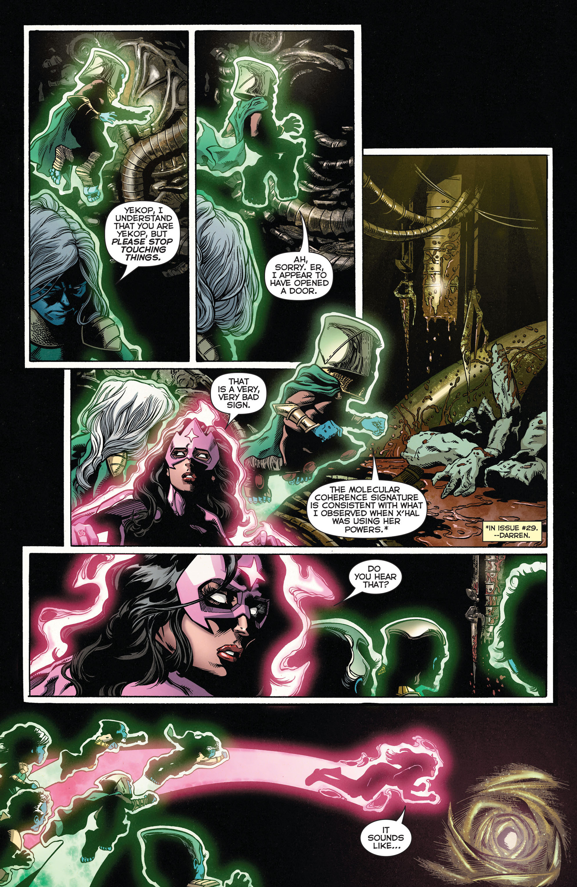 Read online Green Lantern: New Guardians comic -  Issue #32 - 14