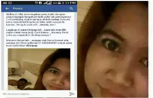 Kakbedahsoho Panas Pelacur Vvip Zara Buat Hal Lagi 14 Foto Posing Maut Tempah Neraka Memalukan Wanita Islam Di Malaysia