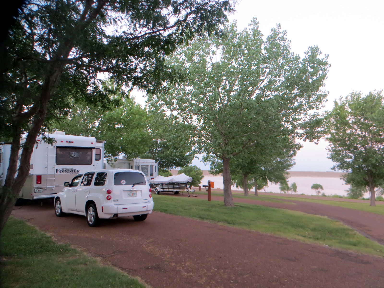 Bob and Linda's RV Travels Prairie Dog State Park, Norton Kansas, June