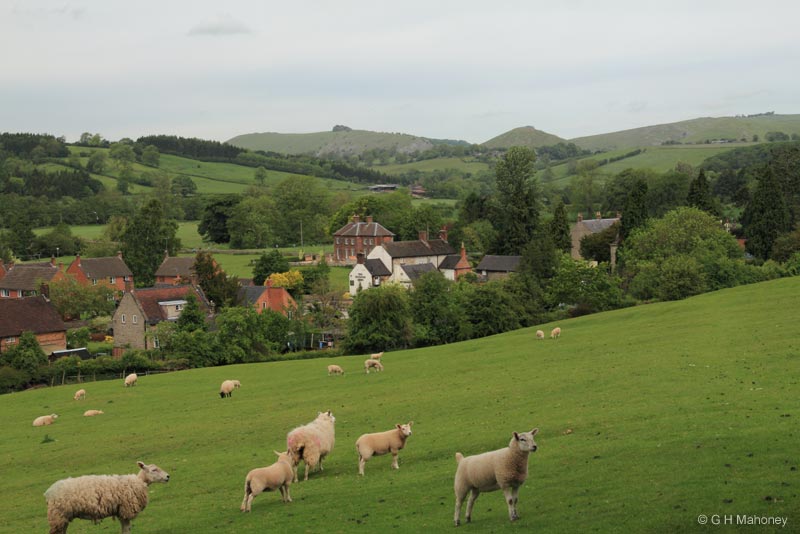 Moorlands and Peak: A Walk, Mapleton and the Tissington Trail