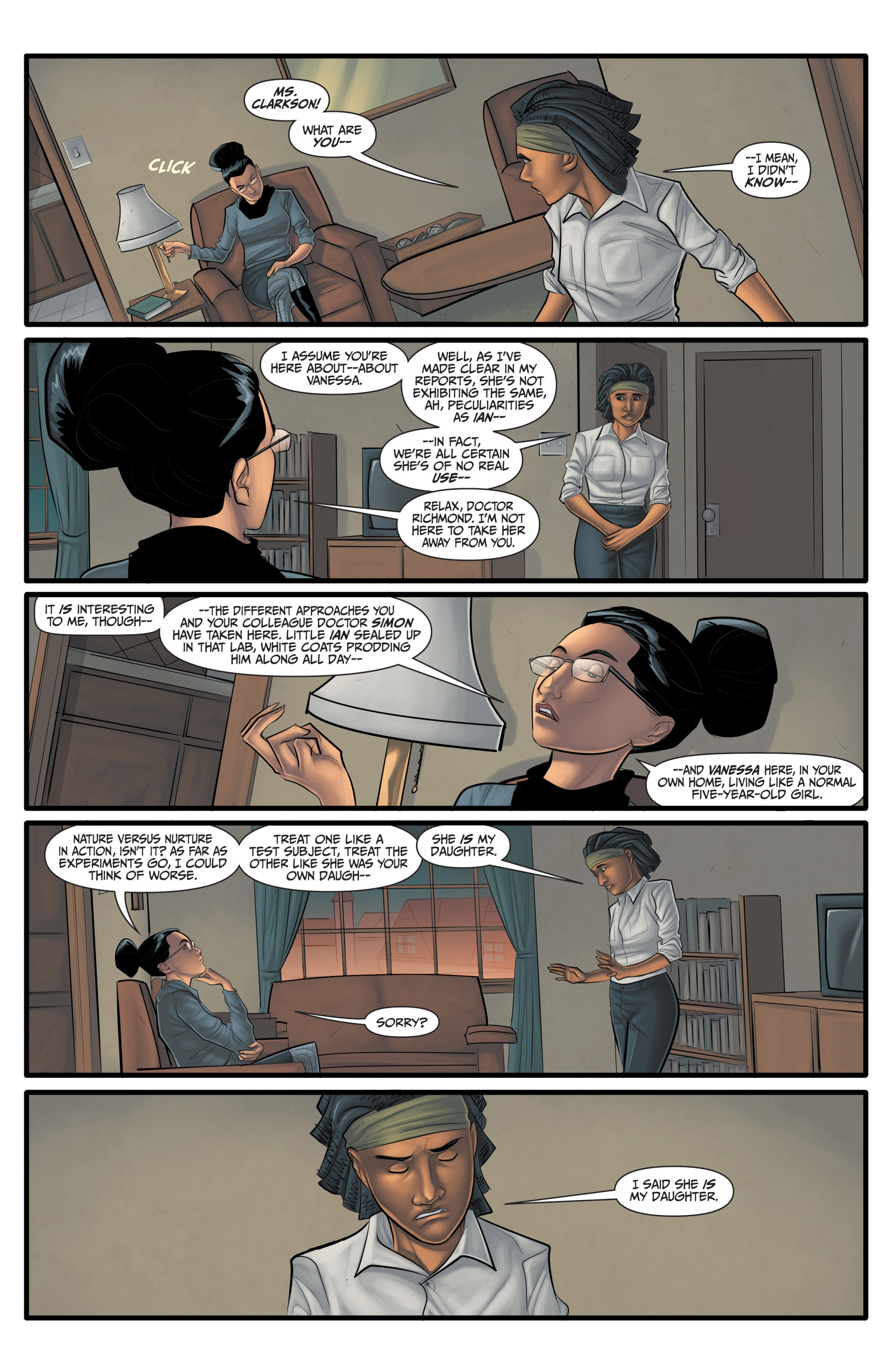 Read online Morning Glories comic -  Issue #44 - 5