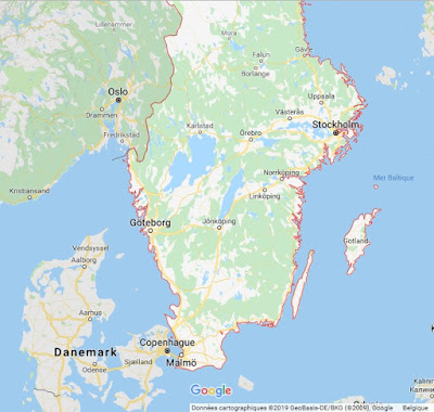roadtrip suède google maps mélanie deltenre