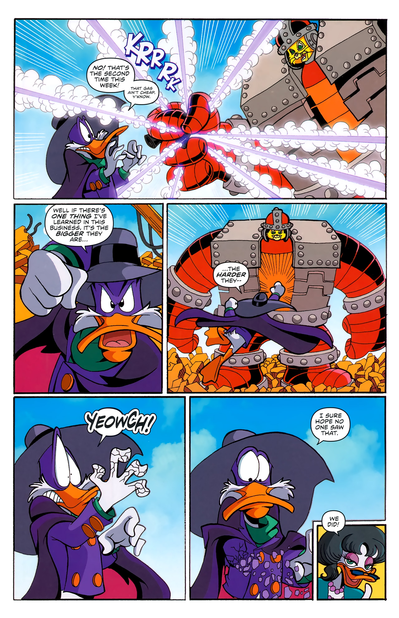 Read online Darkwing Duck comic -  Issue #14 - 12