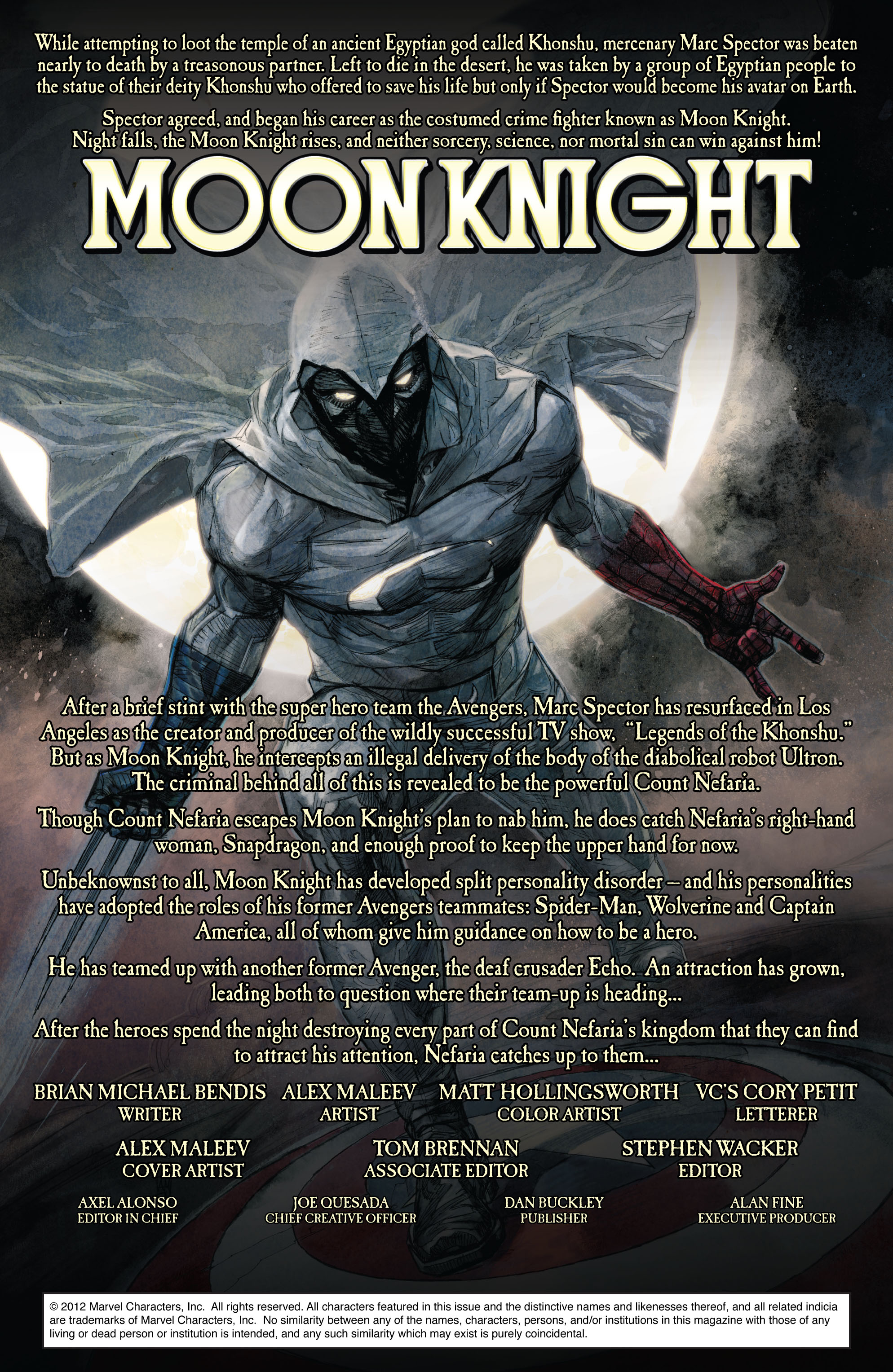 Read online Moon Knight (2011) comic -  Issue #9 - 2