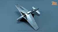 P-51 D-15 Mustang ICM 1/48 - plastic scale model build review