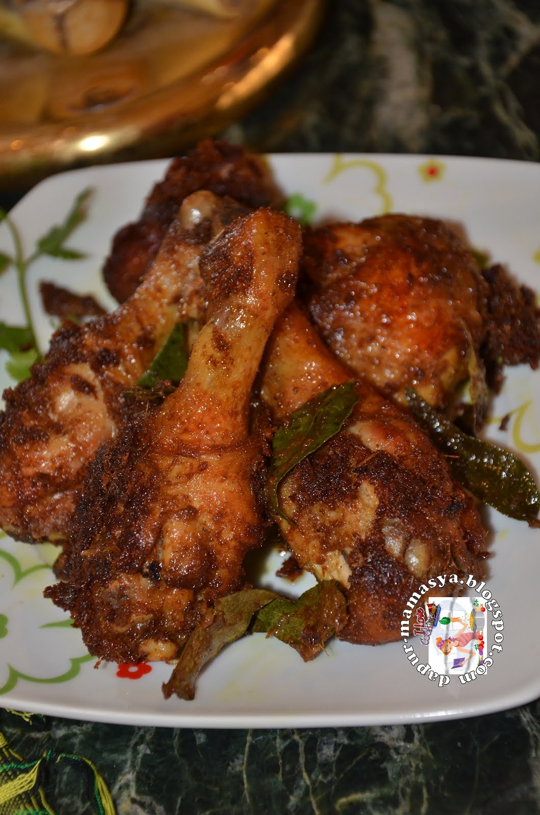 Dapur Mamasya: Ayam Goreng Berempah Beriani