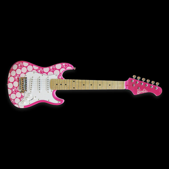D&D Custom Guitars Barbie HRT Electric Guitar Pink ranneveryday
