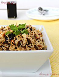 eggplant rice cooking