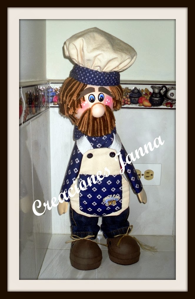 Arte en Foamy: Fofucho Chefcito