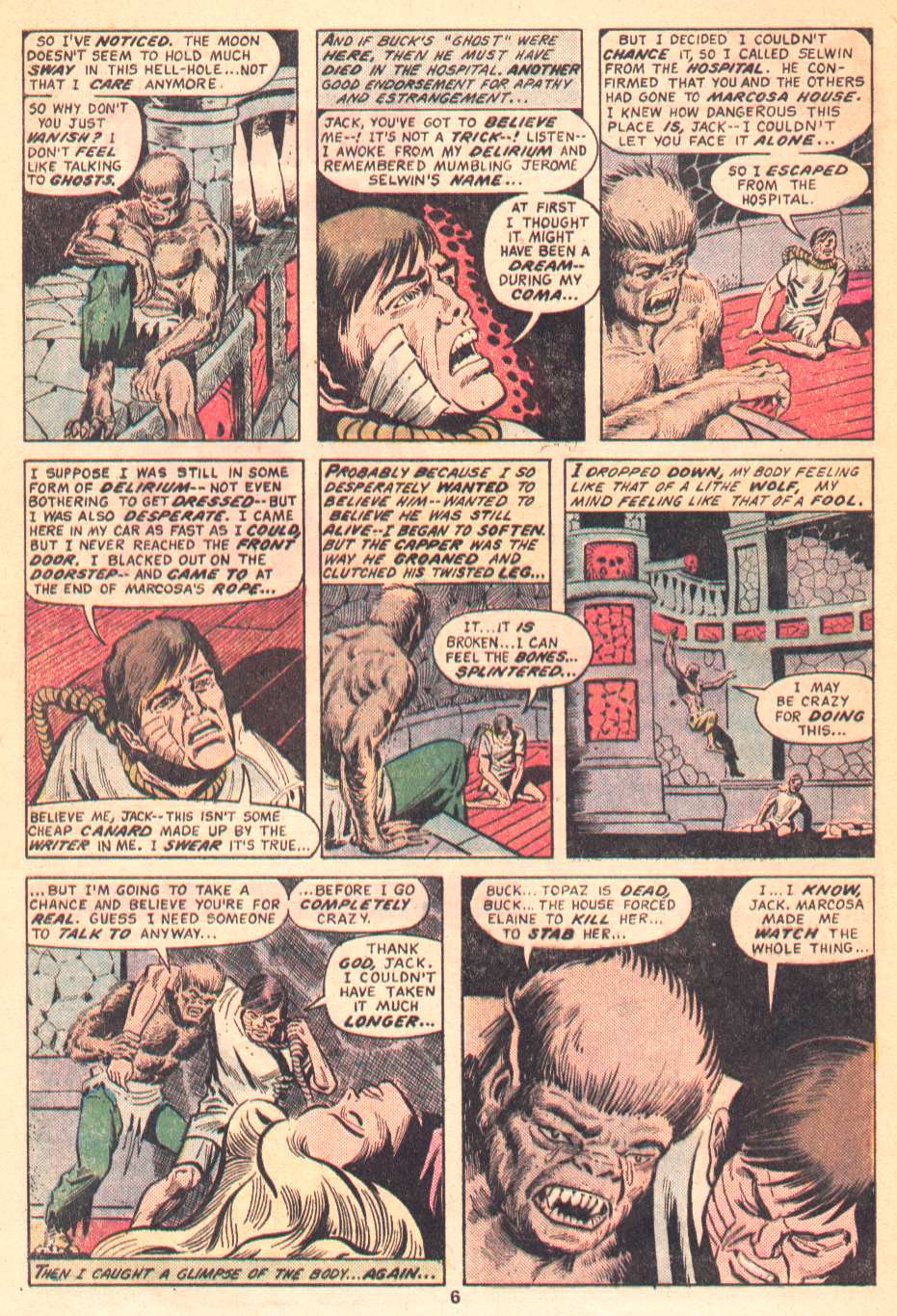 Read online Werewolf by Night (1972) comic -  Issue #36 - 5