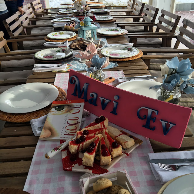 Mavi Ev Cafe�de Blogger Buluşması Ankara sevgiylegeziyorum