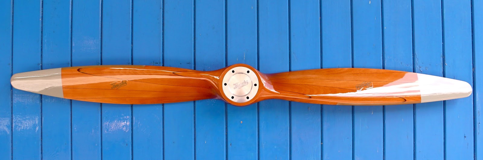 Hercules Propellers THE HERCULES FLITZER PROPELLER IS FINISHED