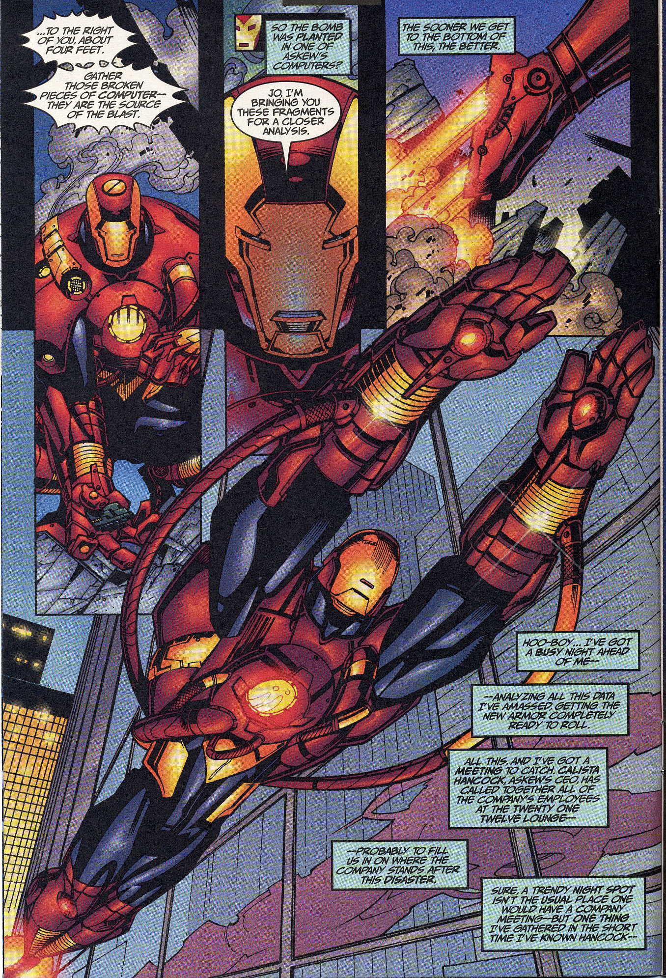 Read online Iron Man (1998) comic -  Issue #44 - 6