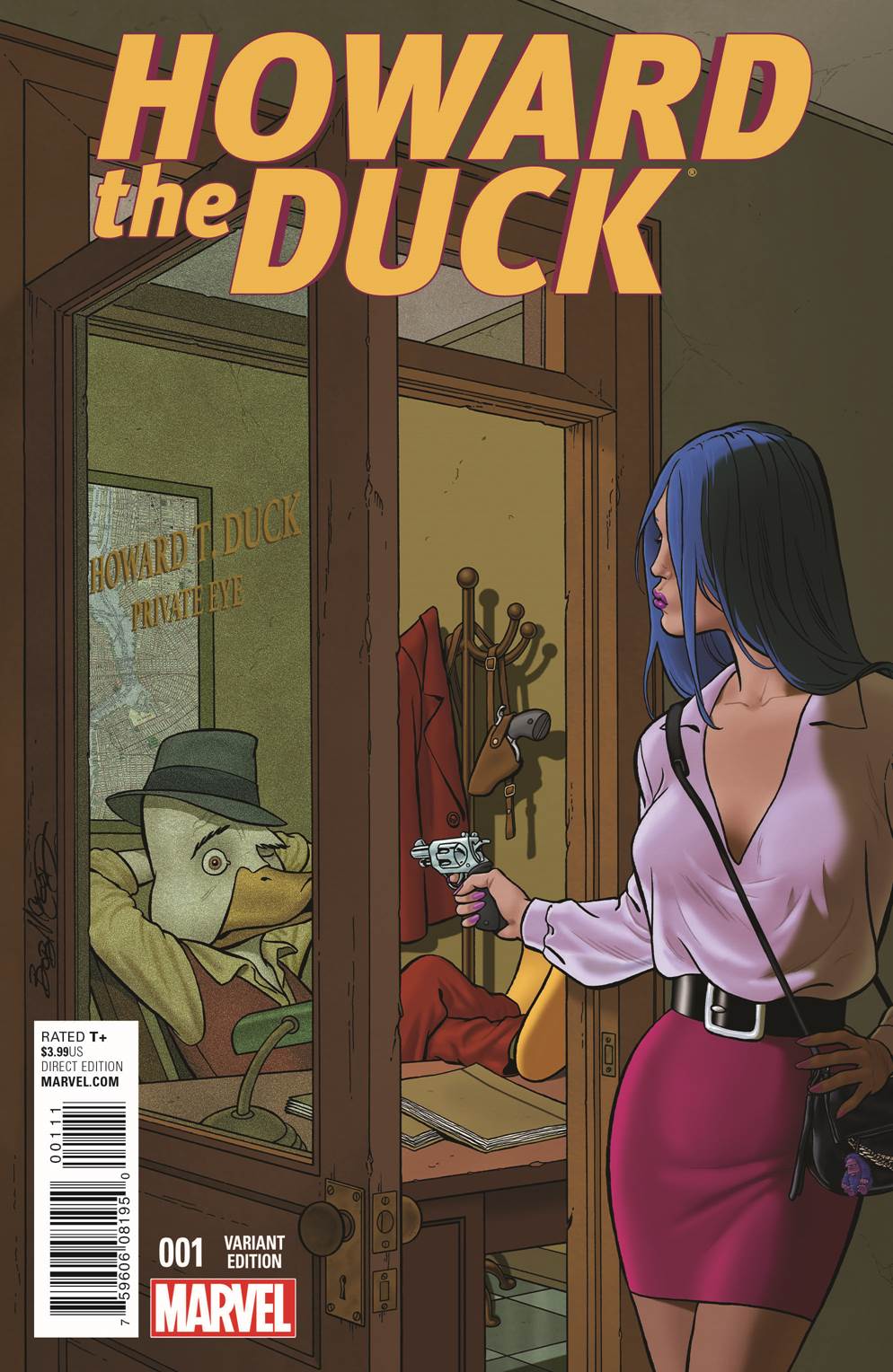 Howard the Duck #1 2nd Print GwenPool Back Up Feature Marvel Comics Late 2015 