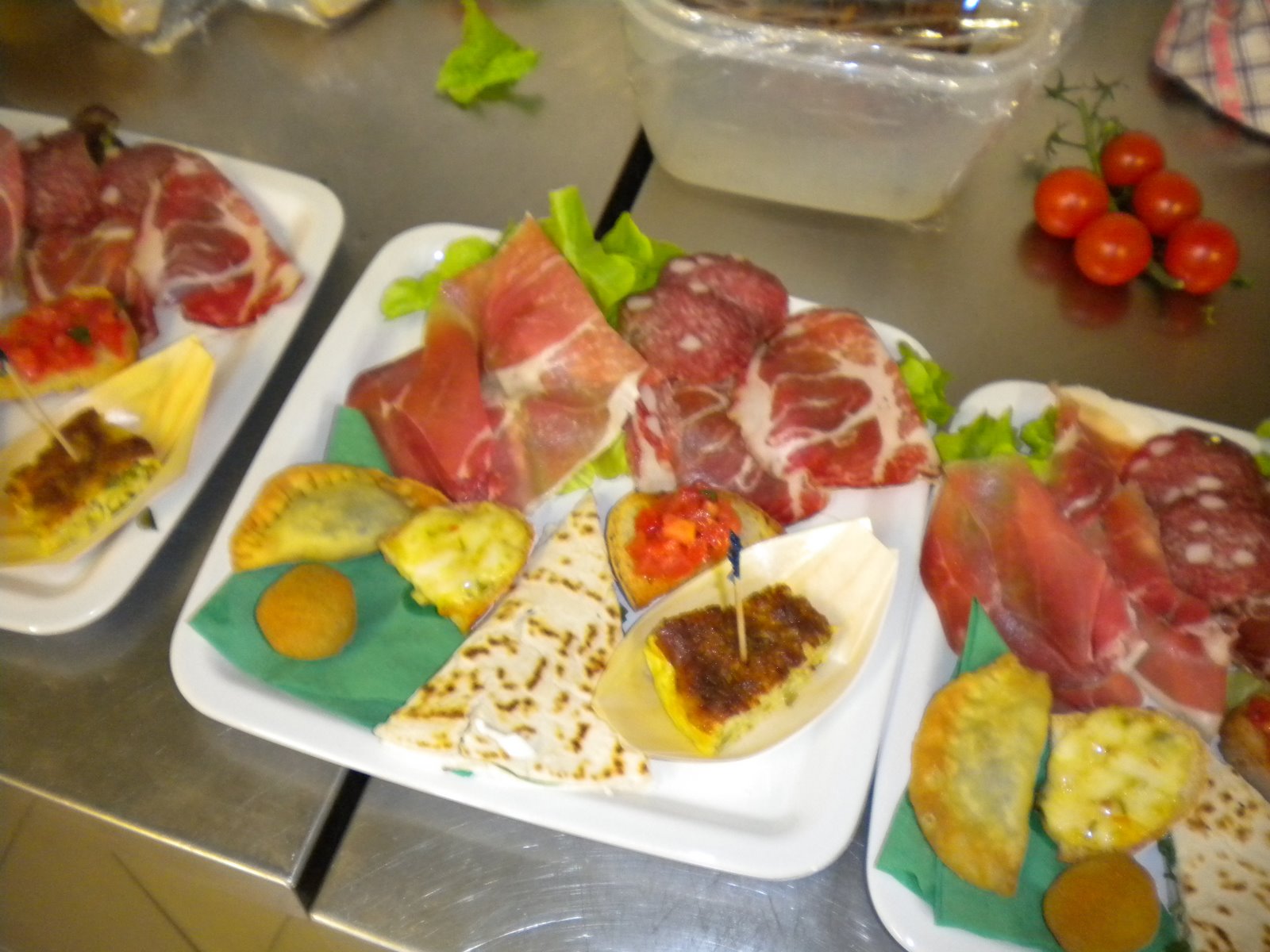 arte cucina' ANTIPASTO DI CARNE ,ROSSI