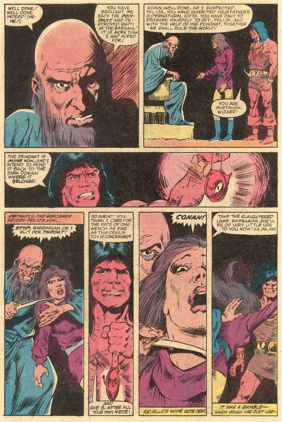 Read online Conan the Barbarian (1970) comic -  Issue #139 - 21