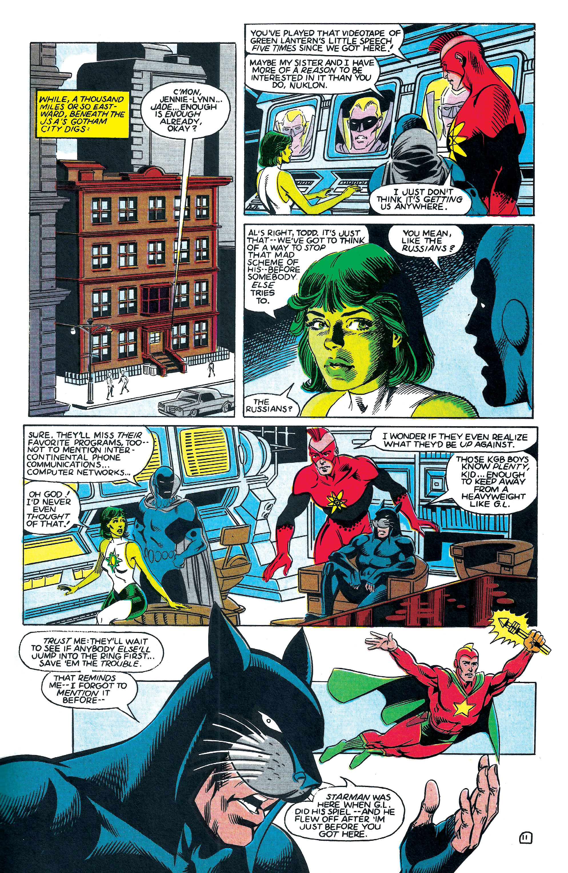 Read online Infinity Inc. (1984) comic -  Issue #8 - 11