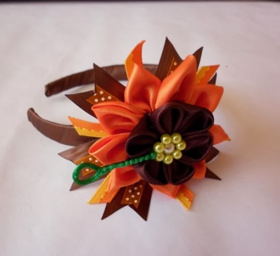 Moda para Peques: Vinchas tejidas con cintas - ideales para nuestras