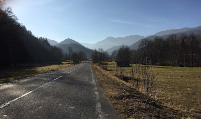 Road near Vigna, going into the Valle Pesio.