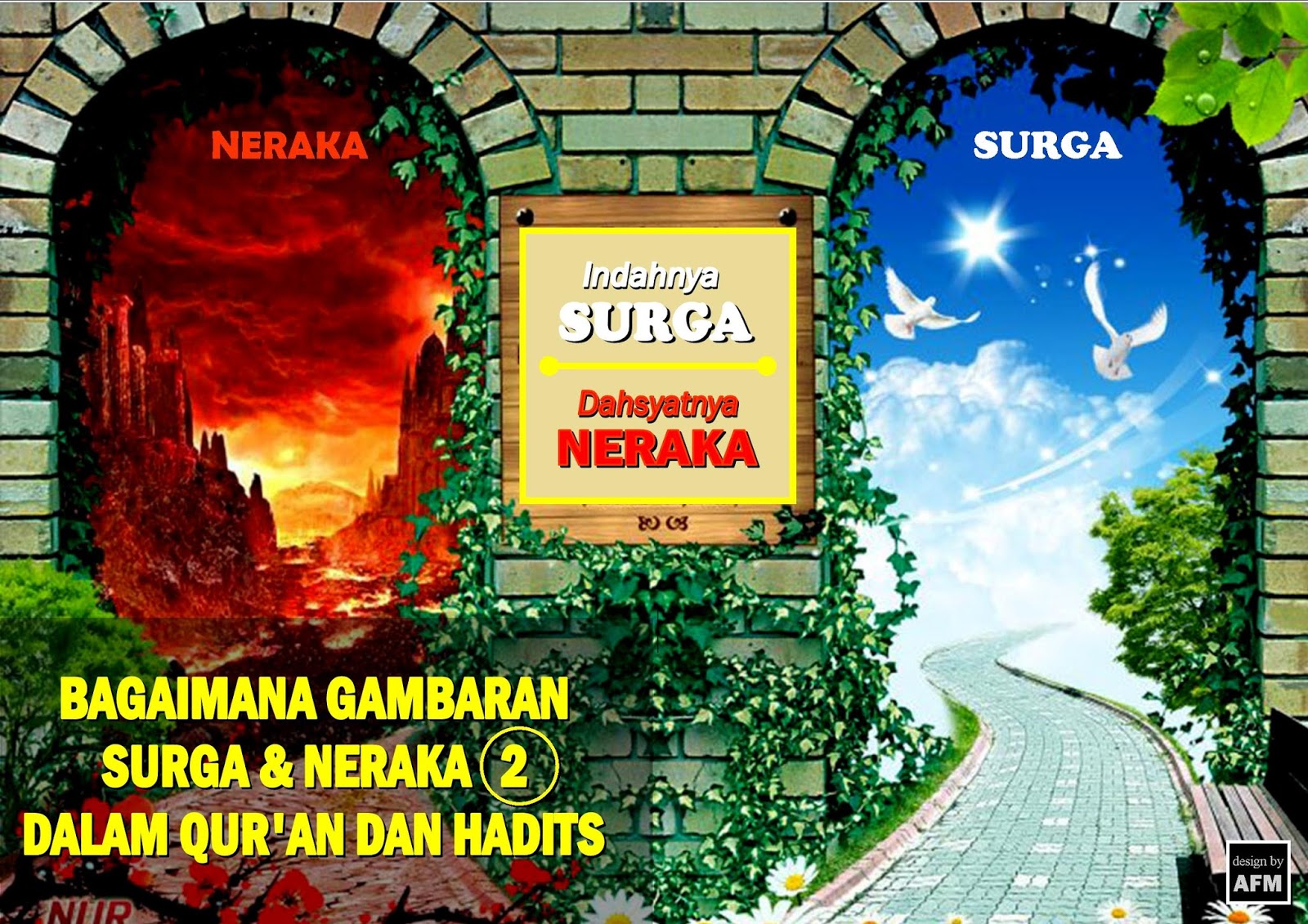 Hikmah Ilmu & Pengetahuan Islam Bagaimana Gambaran Surga dan Neraka