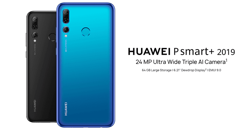 Huawei P smart+ 2019 with triple-cam now official