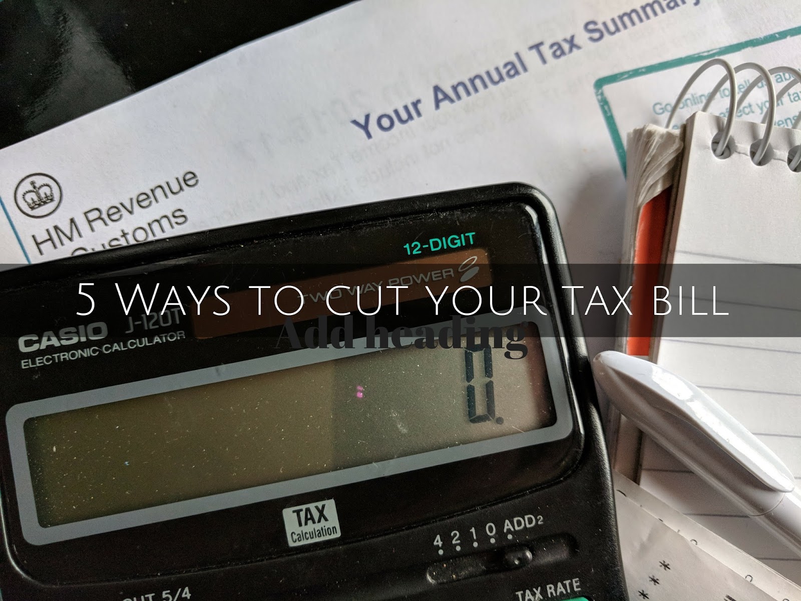 JibberJabberUK Finance Fridays 5 Ways to cut your tax bill