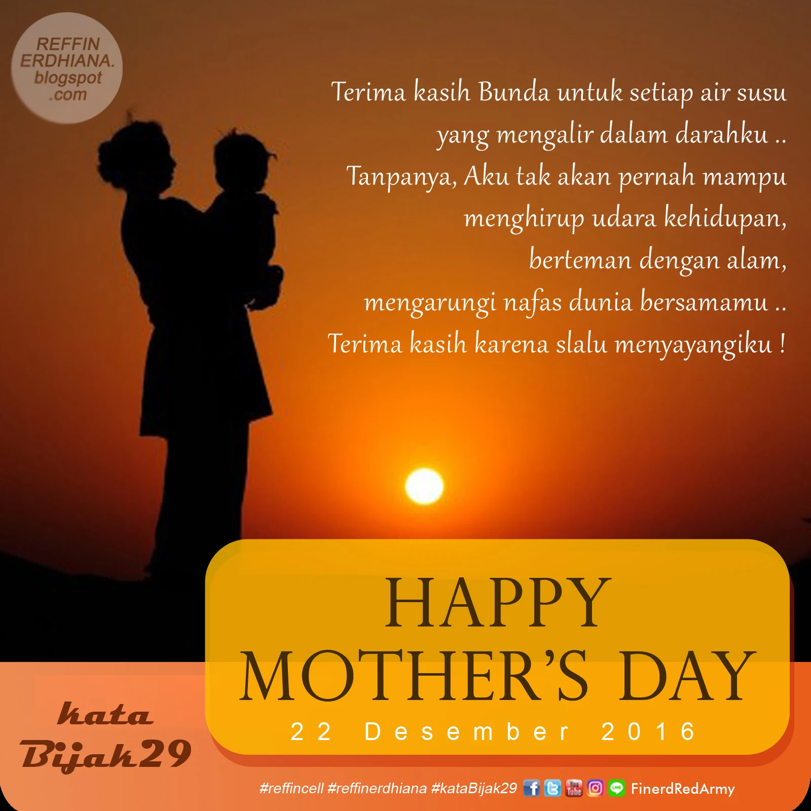 Kata-kata untuk ibu yang menelantarkan anaknya