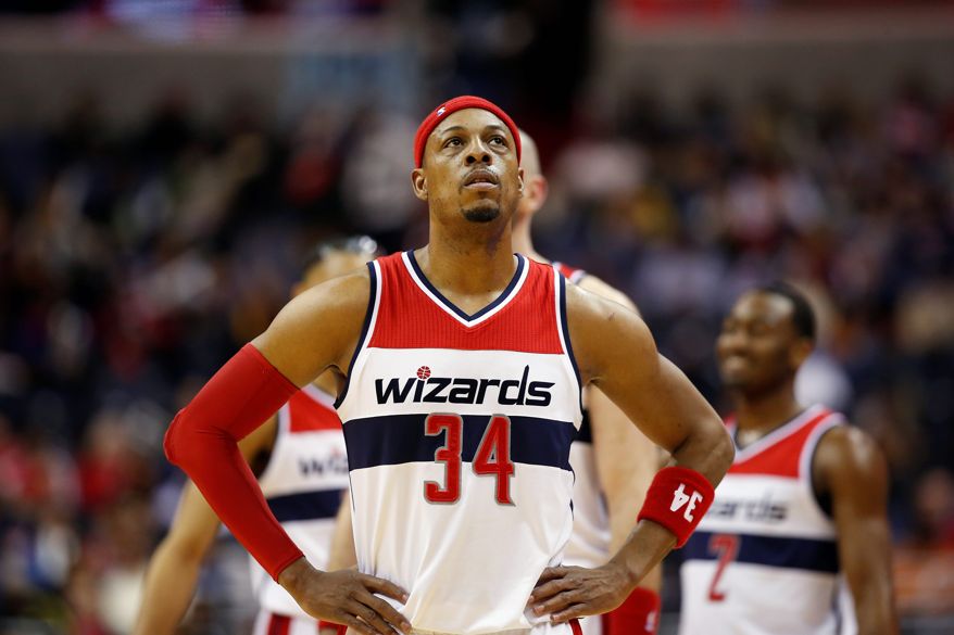 Paul Pierce signs with the Wizards