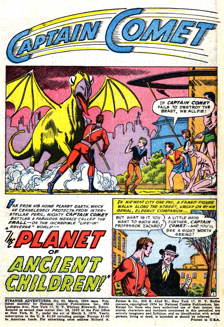 Read online Strange Adventures (1950) comic -  Issue #42 - 3