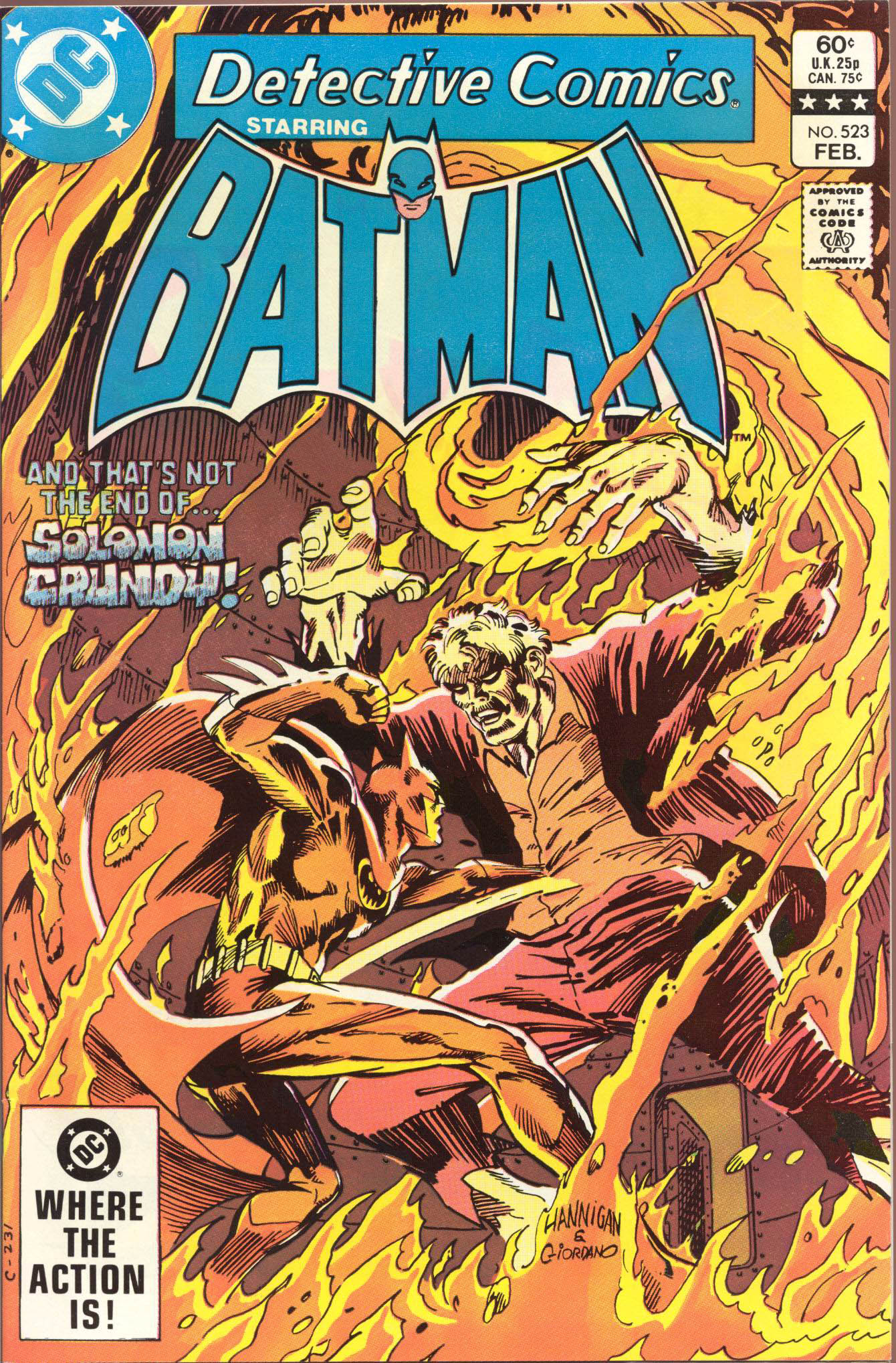 Read online Detective Comics (1937) comic -  Issue #523 - 1