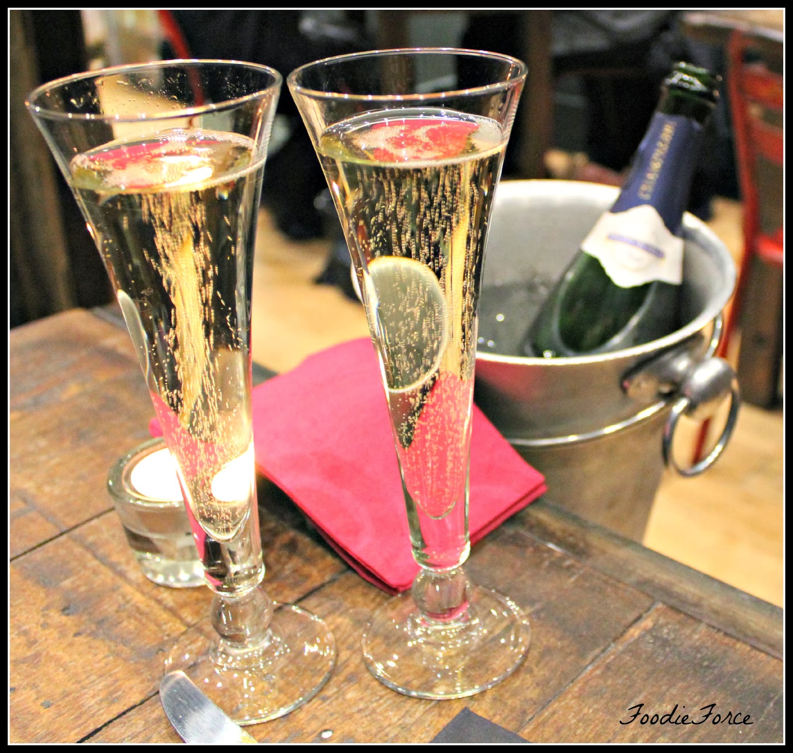 Foodie Force Champagne and Fromage