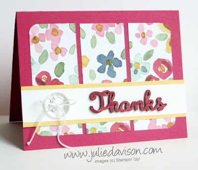 Stampin' Up! Around the World Last Chance Blog Hop with English Garden Expressions Natural Elements Cards #stampinup www.juliedavison.com