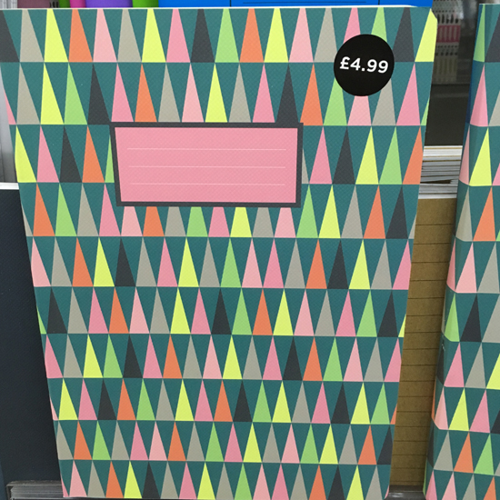 print & pattern STATIONERY wh smith