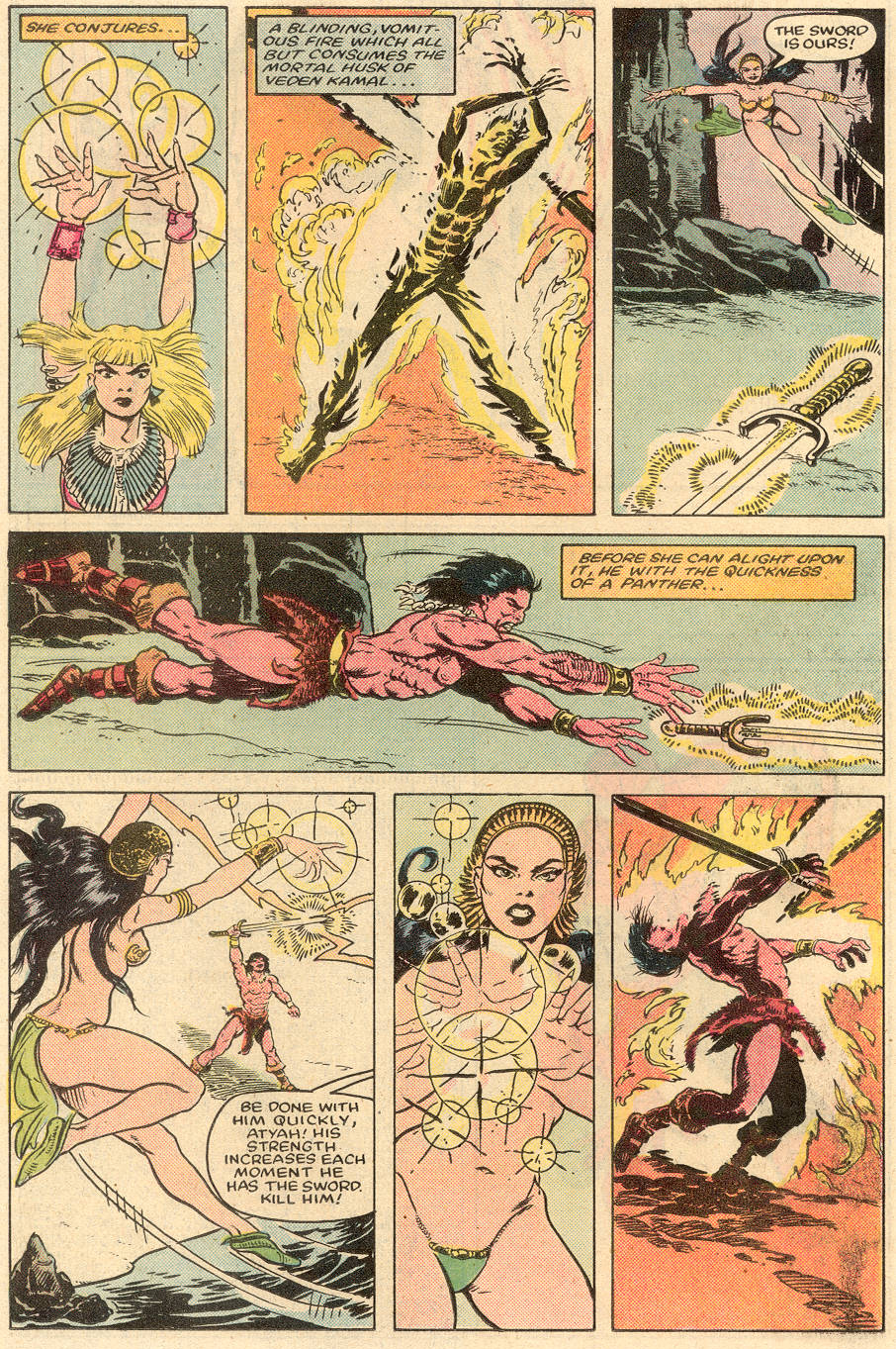 Read online Conan the Barbarian (1970) comic -  Issue #164 - 19