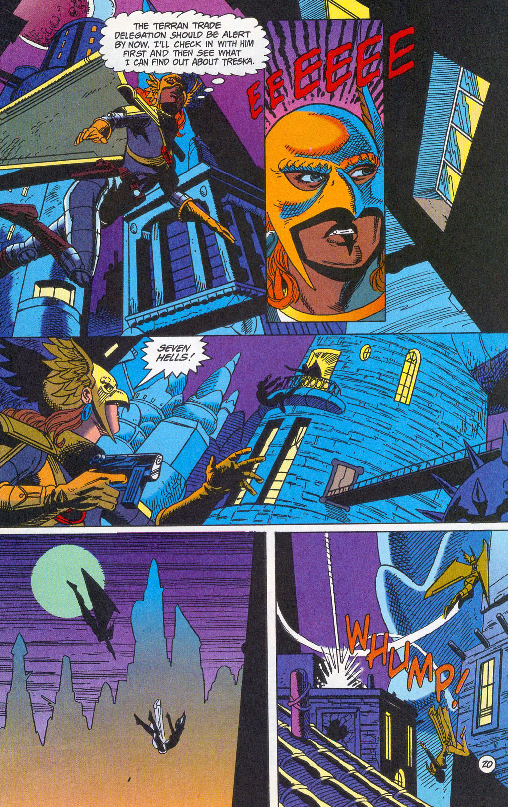 Read online Hawkworld (1990) comic -  Issue #12 - 21