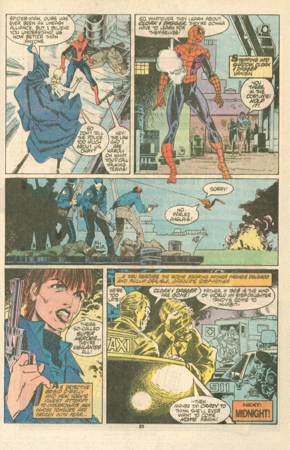 Read online Cloak and Dagger (1985) comic -  Issue #3 - 24