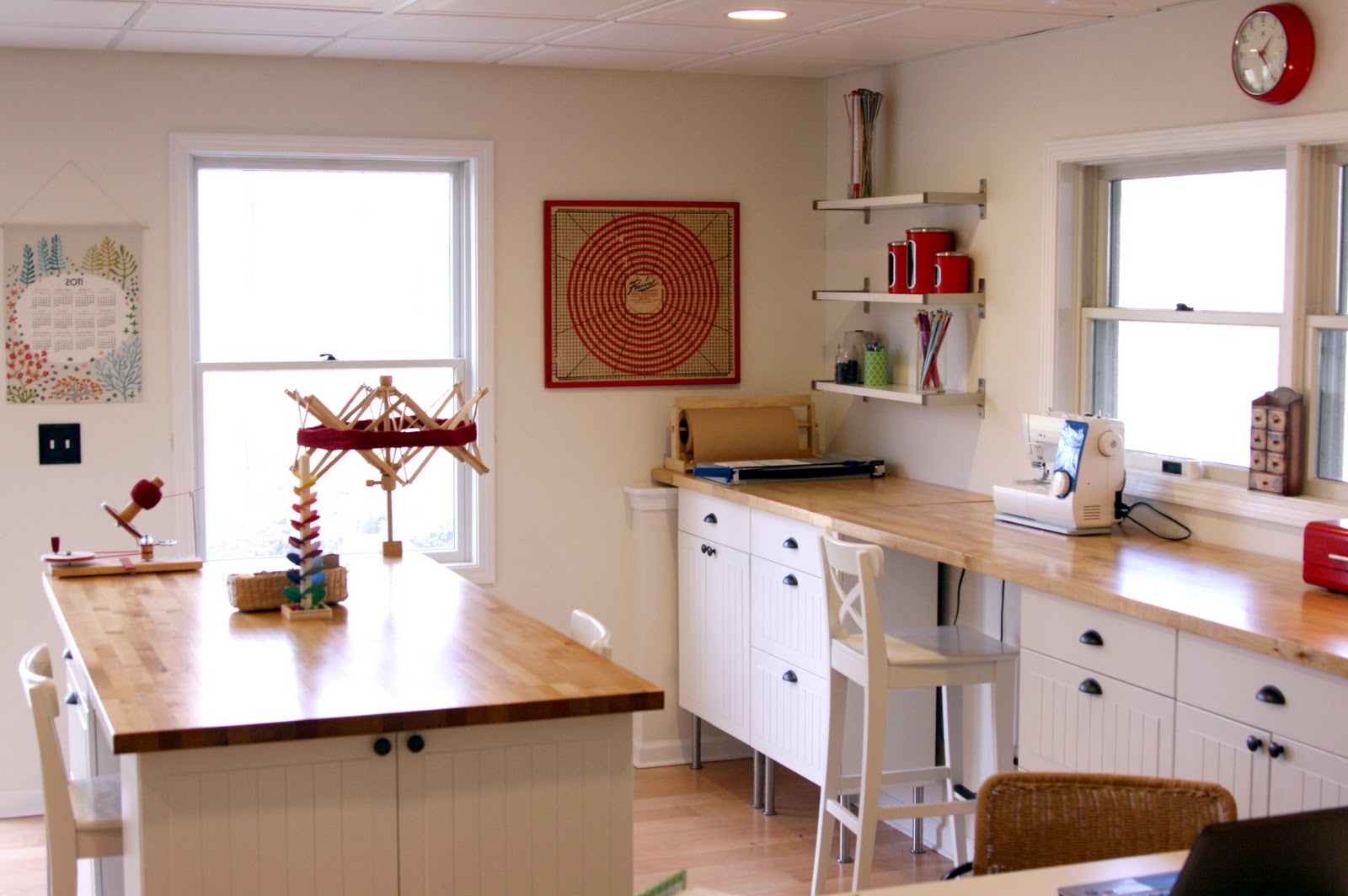 обустроить рабочее место на кухне