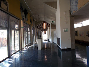 Inside Constitutional court museum.