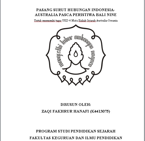 Makalah Hubungan Indonesia Dengan Australia Sekali
