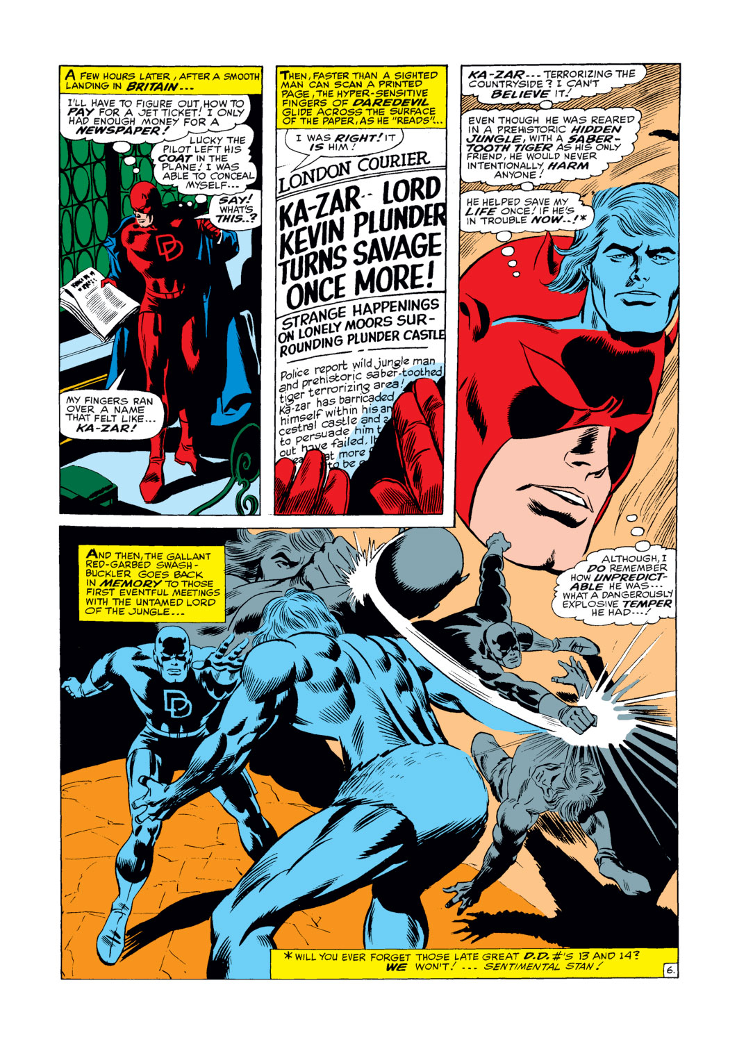 Read online Daredevil (1964) comic -  Issue #24 - 7